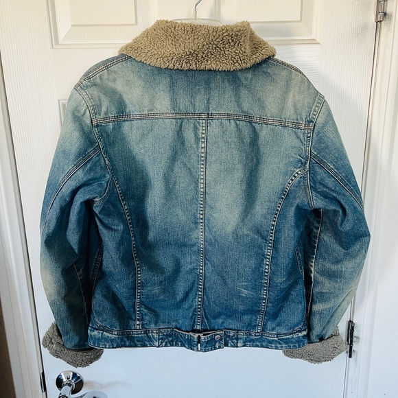 Diesel Sherpa lined denim jacket - Picture 2 of 16